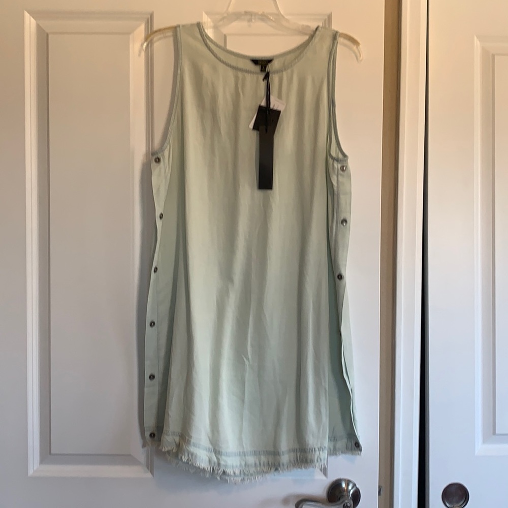 NWT 1250 Degree C light blue TENCEL dress.